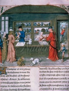 sieraden winkel middeleeuwen