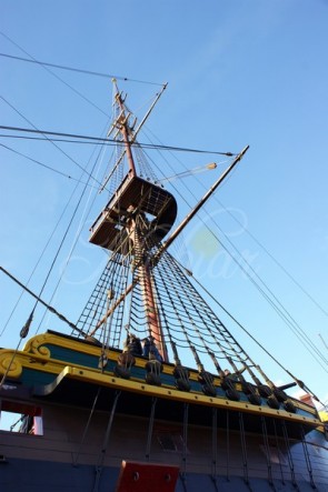 mast voc schip amsterdam